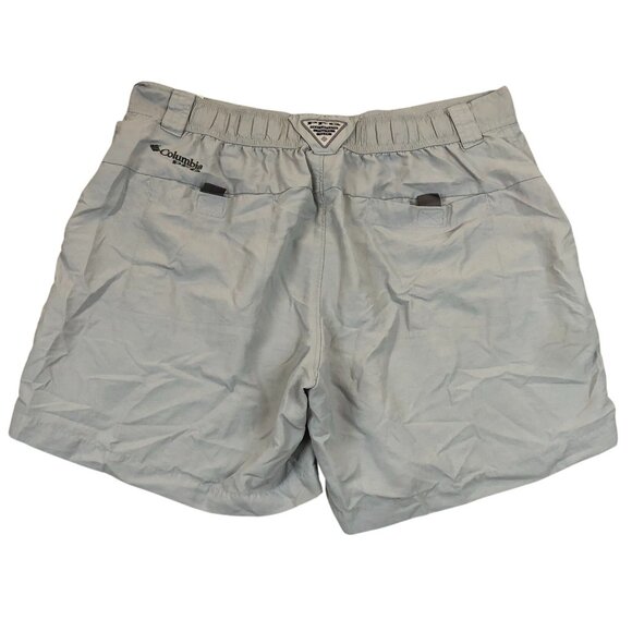 Columbia PFG Mens Cargo Short 38 Omni Shade Outdoors Camping Gray Casual - Picture 2 of 15